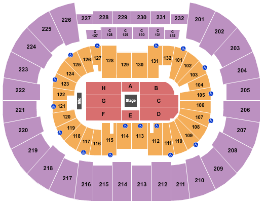 Legacy Arena Shane Gillis Seating Chart